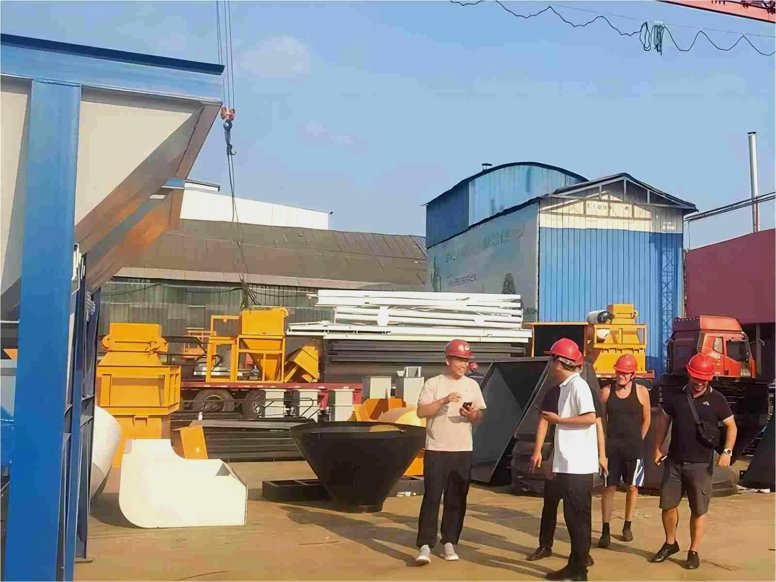 HZS120 皮带式混凝土搅拌站